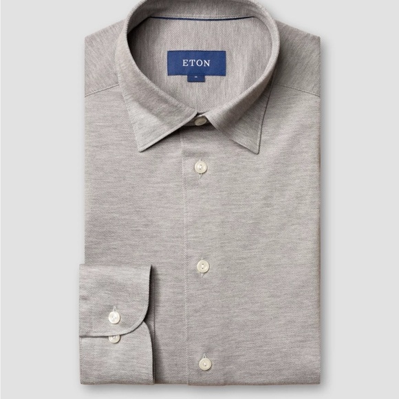 Eton Other - NWT Eton Long Sleeve Knit Shirt